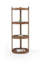 Hanah Home Polo Dikdortgen - Walnut